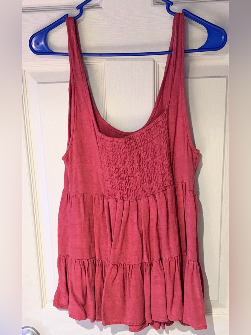 American Eagle Tiered Tank Top Size Medium - Picture 3 of 3